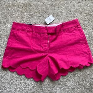 J Crew Pink 4” Shorts Size 10 - NWT